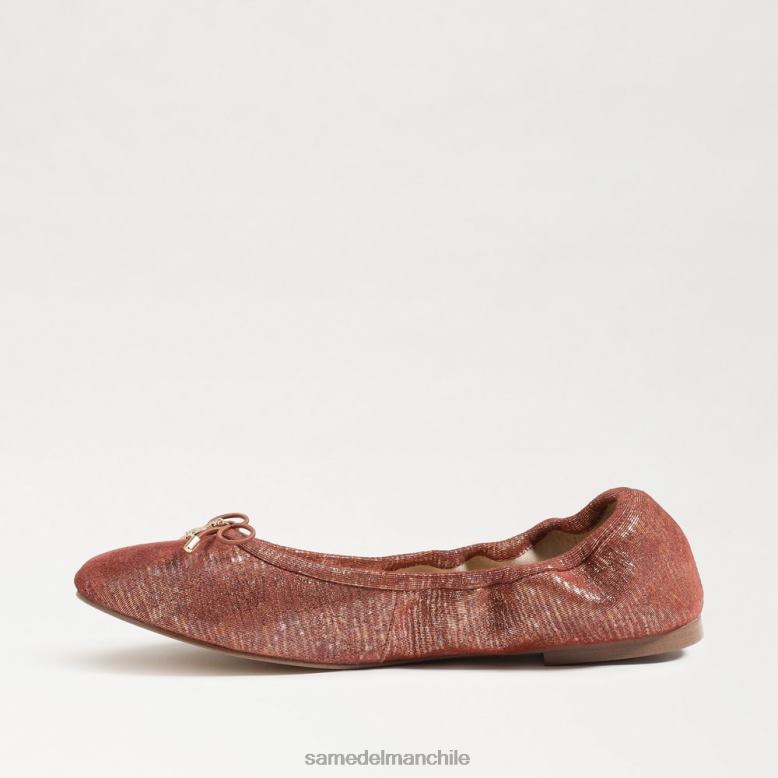 Sam Edelman P802J130 calzado rosa óxido mujer bailarinas felicia
