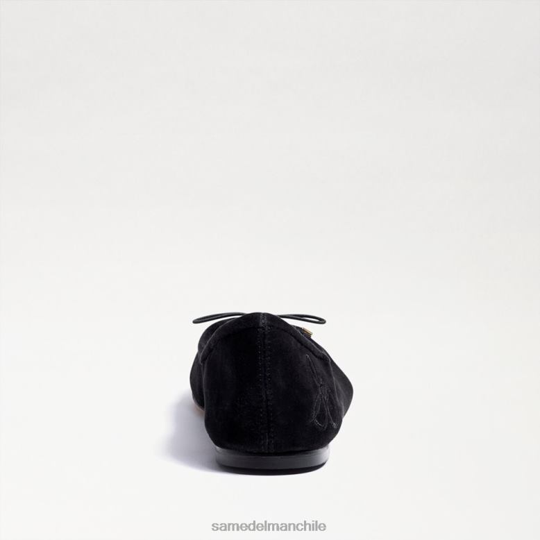 Sam Edelman P802J133 calzado ante negro mujer bailarinas felicia