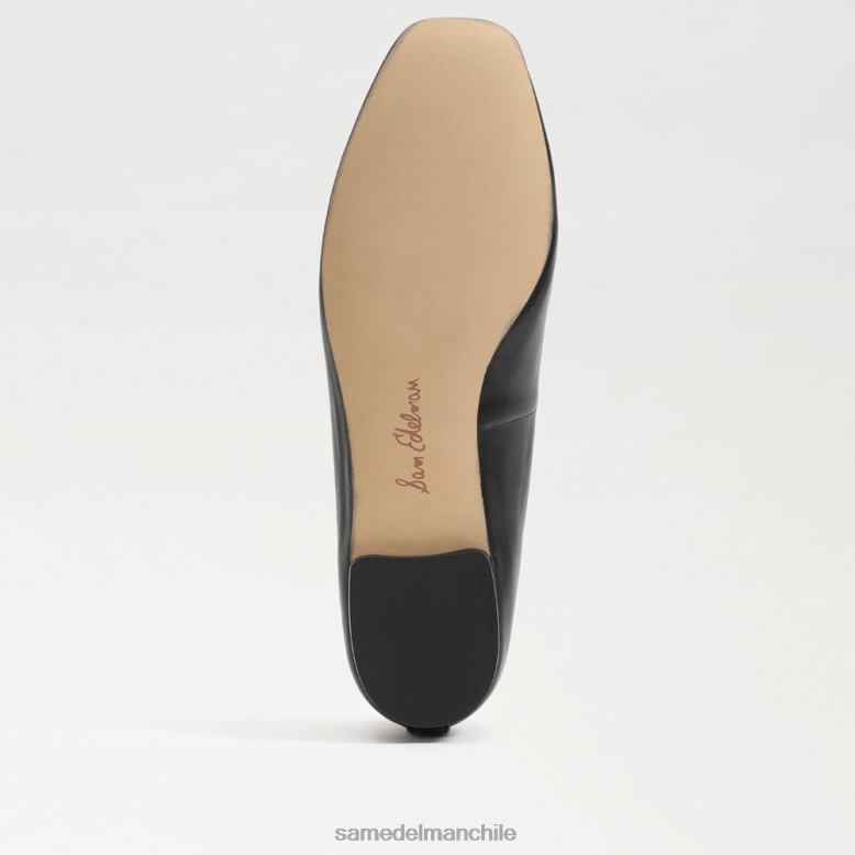 Sam Edelman P802J173 calzado cuero negro mujer bailarinas pradera