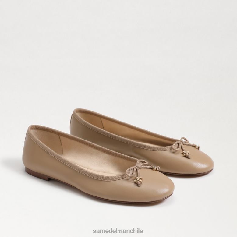 Sam Edelman P802J283 calzado beige suave mujer bailarinas felicia luxe
