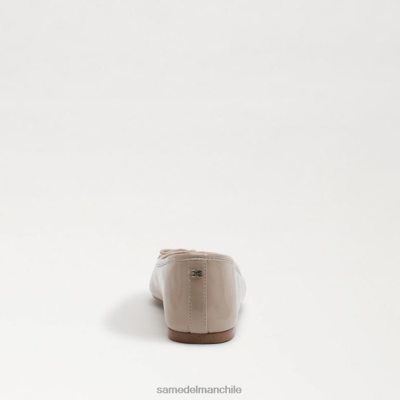 Sam Edelman P802J295 calzado patente de chai latte mujer bailarinas felicia luxe