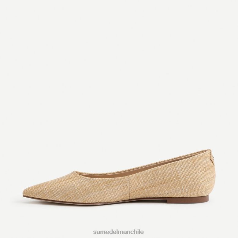 Sam Edelman P802J480 calzado madera de haya blanqueada mujer wanda punta plana plana