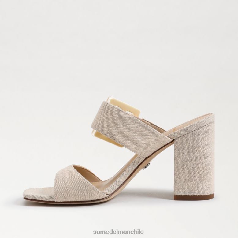 Sam Edelman P802J563 calzado arena mujer mules con tacón dalton