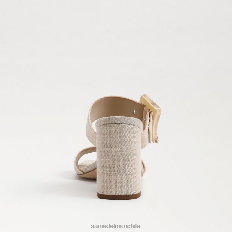 Sam Edelman P802J563 calzado arena mujer mules con tacón dalton