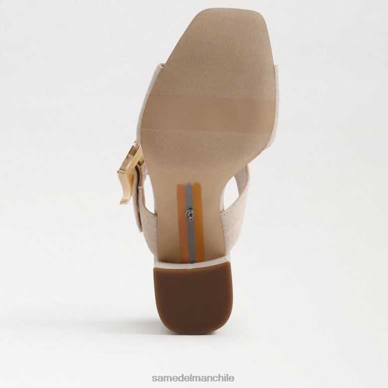 Sam Edelman P802J563 calzado arena mujer mules con tacón dalton