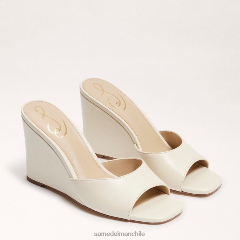 Sam Edelman P802J612 calzado marfil moderno mujer sandalia con cuña merrick