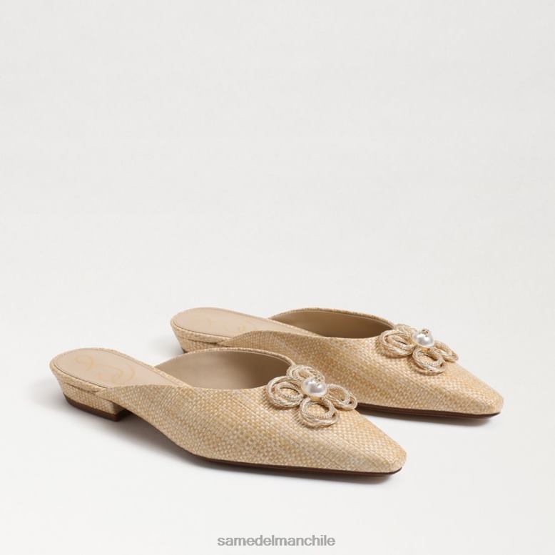 Sam Edelman P802J723 calzado madera de haya blanqueada mujer zapatos planos con punta en punta jayden