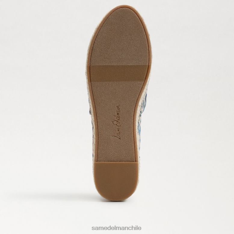 Sam Edelman P802J276 calzado azul múltiple mujer alpargata krista