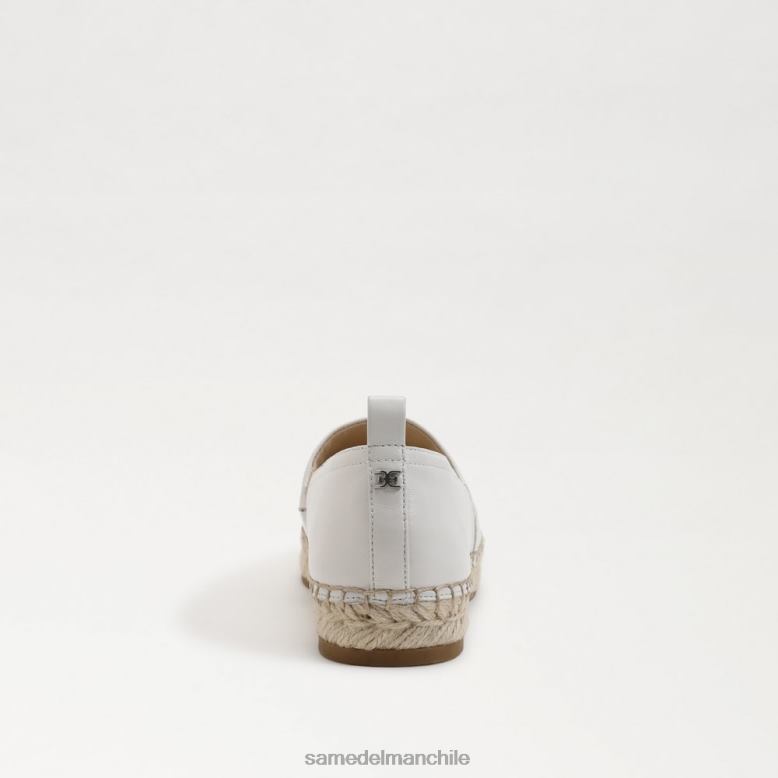 Sam Edelman P802J279 calzado blanco brillante mujer alpargata krista