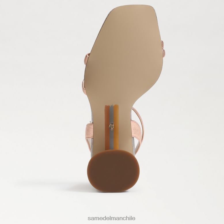 Sam Edelman P802J112 calzado oro rosa mujer sandalia kia tacon bloque