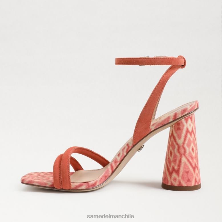 Sam Edelman P802J120 calzado rosa terracota mujer sandalia kia tacon bloque