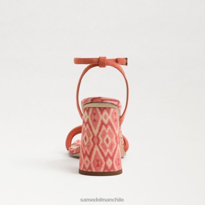 Sam Edelman P802J120 calzado rosa terracota mujer sandalia kia tacon bloque