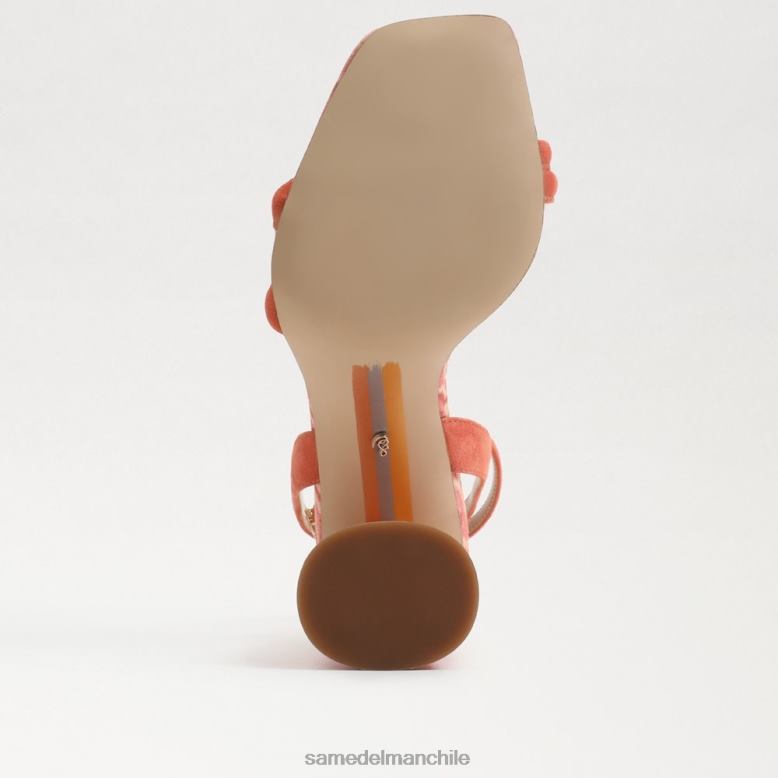 Sam Edelman P802J120 calzado rosa terracota mujer sandalia kia tacon bloque