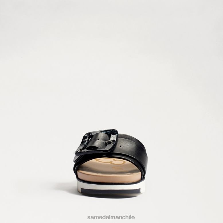 Sam Edelman P802J183 calzado cuero negro mujer sandalias ariane