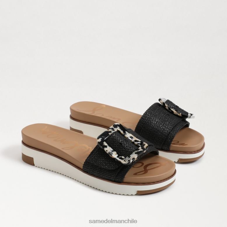 Sam Edelman P802J184 calzado tejido negro mujer sandalias ariane