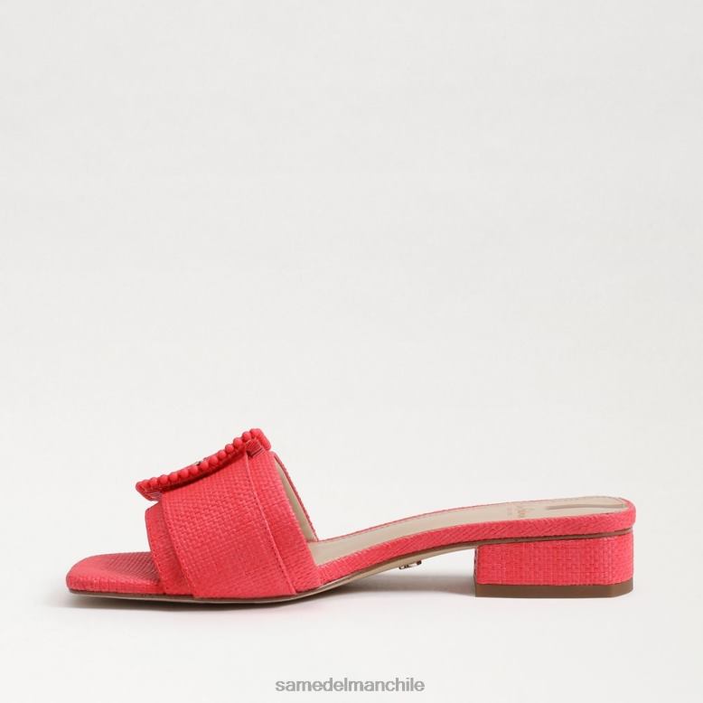 Sam Edelman P802J196 calzado baros rosa mujer sandalias deacon con cuentas