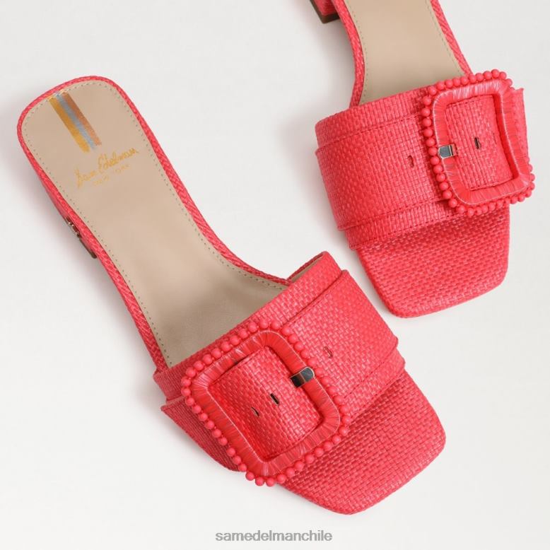 Sam Edelman P802J196 calzado baros rosa mujer sandalias deacon con cuentas