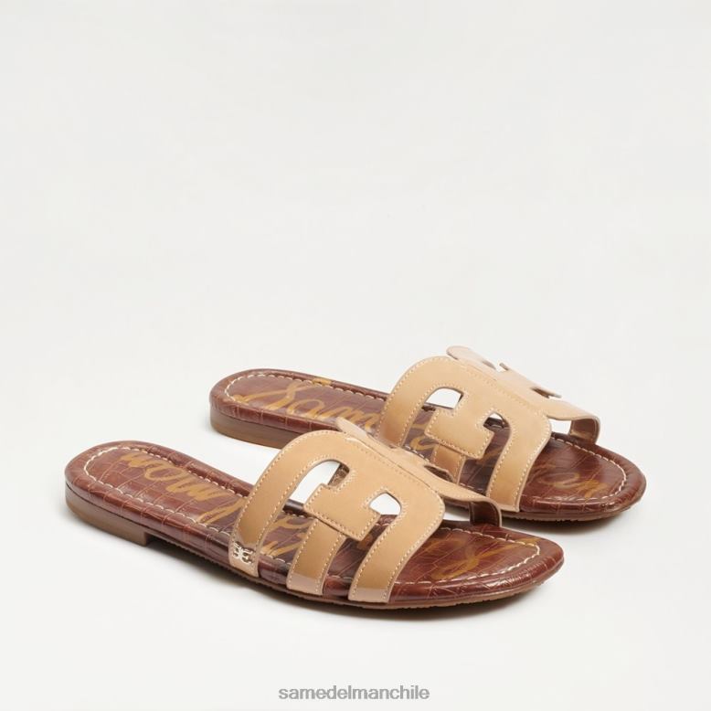 Sam Edelman P802J20 calzado patente de almendra mujer sandalia tipo bahía