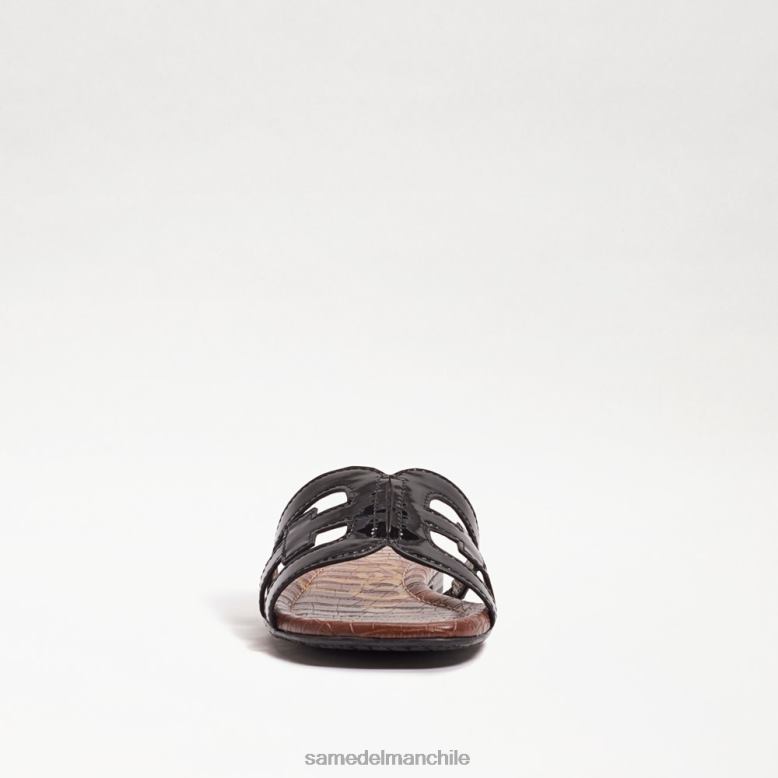 Sam Edelman P802J21 calzado charol negro mujer sandalia tipo bahía