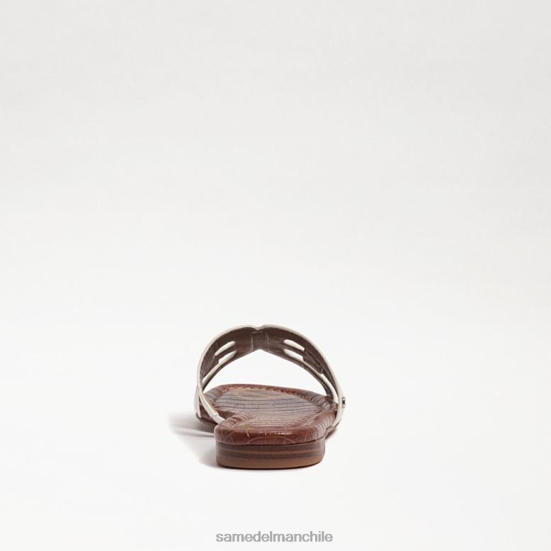 Sam Edelman P802J22 calzado patente blanca mujer sandalia tipo bahía