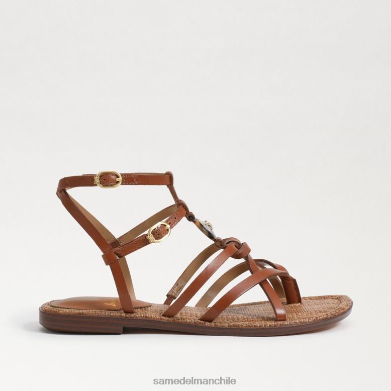 Sam Edelman P802J247 calzado coñac rico mujer sandalia gladiador gwen
