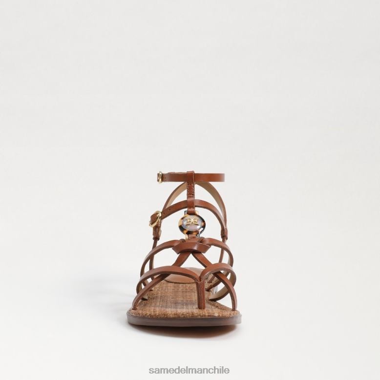 Sam Edelman P802J247 calzado coñac rico mujer sandalia gladiador gwen