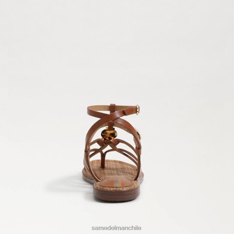 Sam Edelman P802J247 calzado coñac rico mujer sandalia gladiador gwen