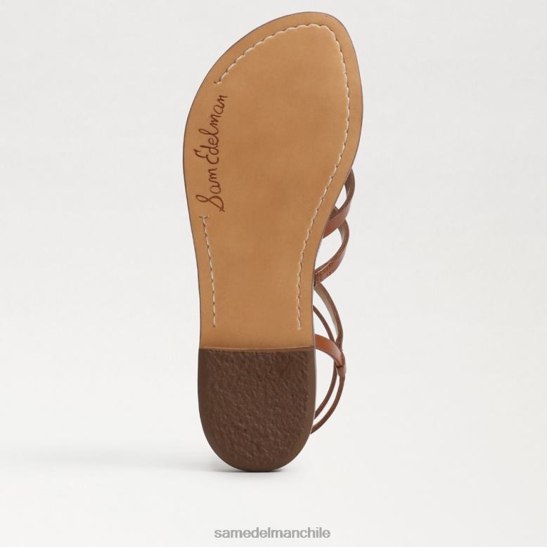 Sam Edelman P802J247 calzado coñac rico mujer sandalia gladiador gwen