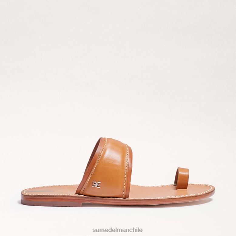Sam Edelman P802J260 calzado marrón múltiple mujer sandalia margit con anillo en el dedo