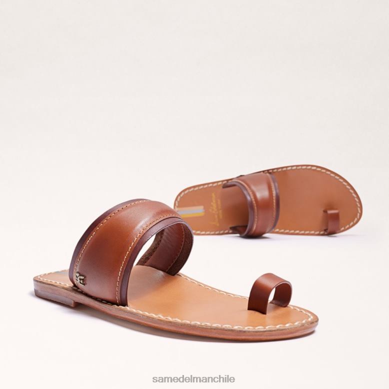 Sam Edelman P802J261 calzado marrón arce mujer sandalia margit con anillo en el dedo
