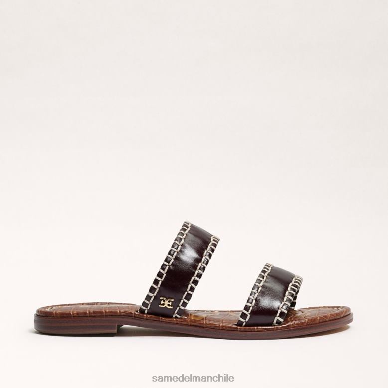 Sam Edelman P802J263 calzado marron oscuro mujer sandalias ginna