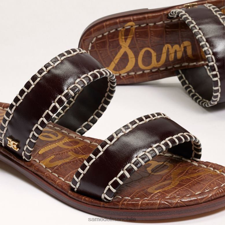 Sam Edelman P802J263 calzado marron oscuro mujer sandalias ginna