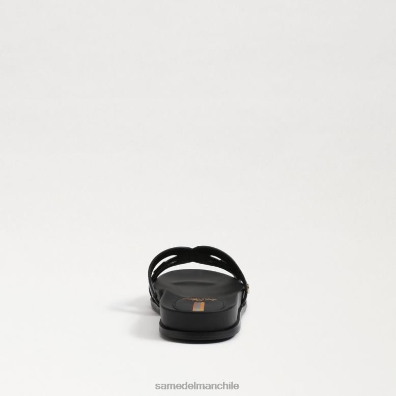 Sam Edelman P802J274 calzado cuero negro mujer sandalias nettie