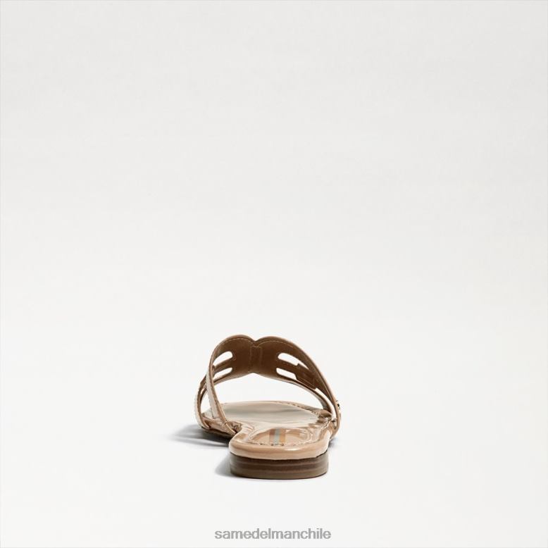 Sam Edelman P802J378 calzado patente de almendra mujer sandalia tipo bahía