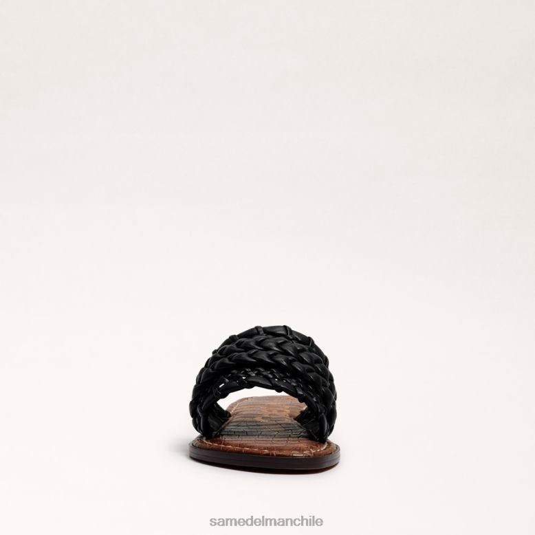 Sam Edelman P802J405 calzado negro mujer sandalia tejida giada