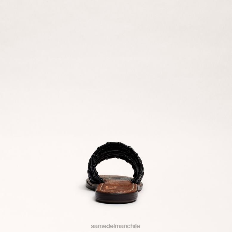 Sam Edelman P802J405 calzado negro mujer sandalia tejida giada