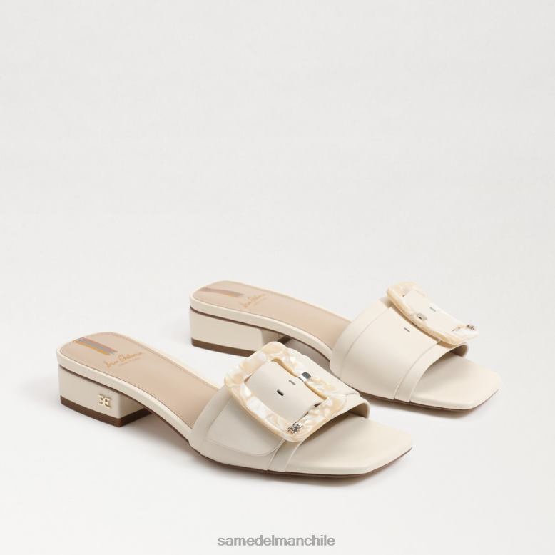 Sam Edelman P802J417 calzado marfil moderno mujer sandalia diaconada