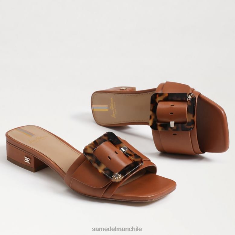 Sam Edelman P802J418 calzado coñac rico mujer sandalia diaconada