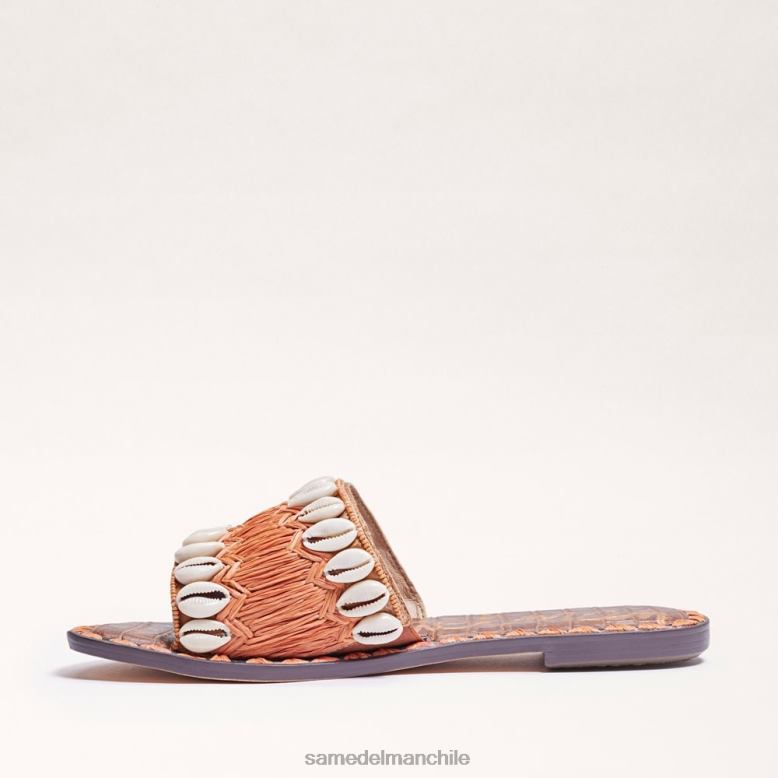 Sam Edelman P802J454 calzado coñac múltiple mujer sandalias gale con cuentas