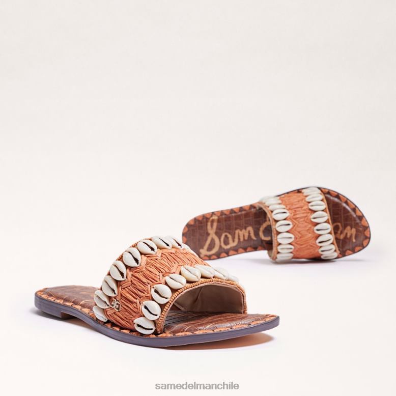 Sam Edelman P802J454 calzado coñac múltiple mujer sandalias gale con cuentas