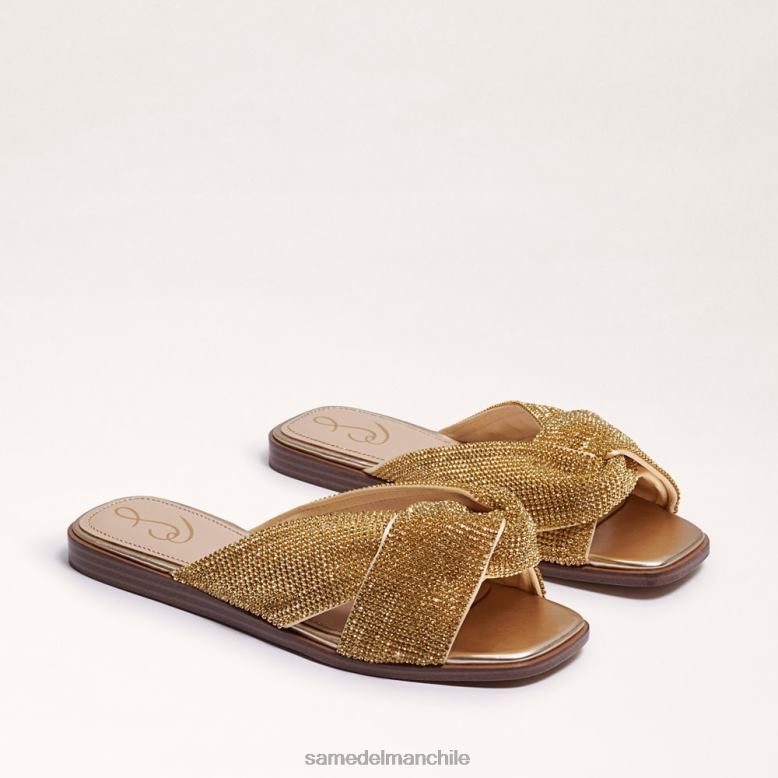 Sam Edelman P802J467 calzado oro mujer sandalia issie