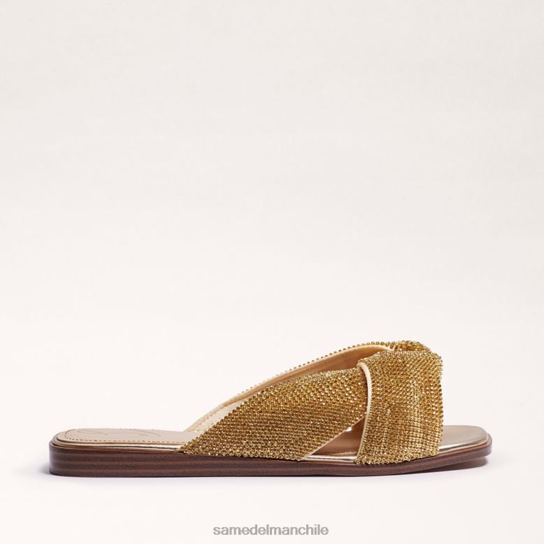 Sam Edelman P802J467 calzado oro mujer sandalia issie