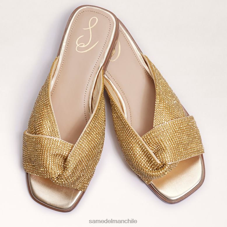 Sam Edelman P802J467 calzado oro mujer sandalia issie