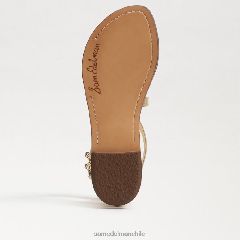 Sam Edelman P802J530 calzado oro ámbar mujer sandalias de gladiador gibbs