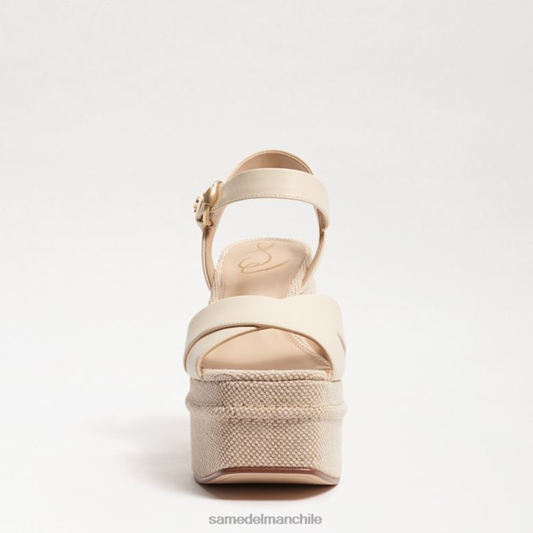 Sam Edelman P802J533 calzado marfil moderno mujer sandalia plataforma trianna
