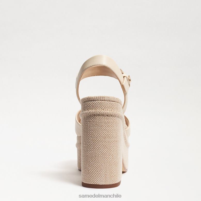 Sam Edelman P802J533 calzado marfil moderno mujer sandalia plataforma trianna