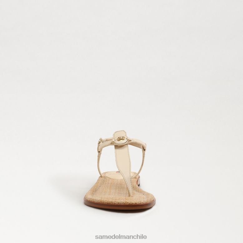 Sam Edelman P802J558 calzado marfil moderno mujer sandalia de dedo gigi signet