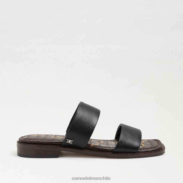 Sam Edelman P802J572 calzado cuero negro mujer sandalia haydee