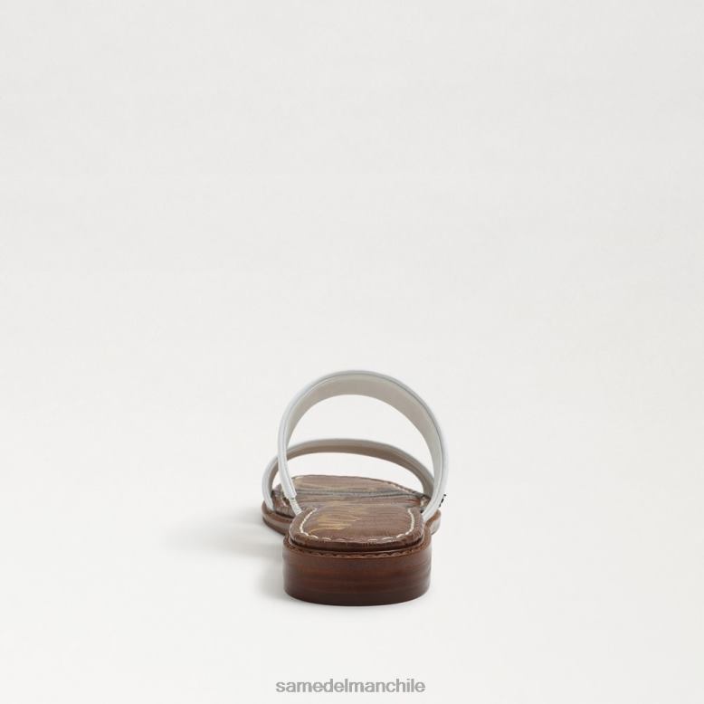 Sam Edelman P802J573 calzado cuero blanco mujer sandalia haydee