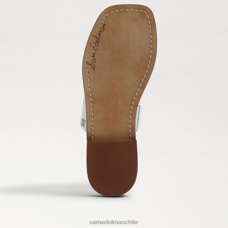 Sam Edelman P802J573 calzado cuero blanco mujer sandalia haydee